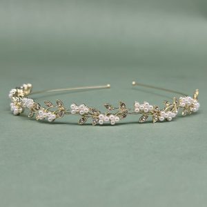 serre tête mariage fin