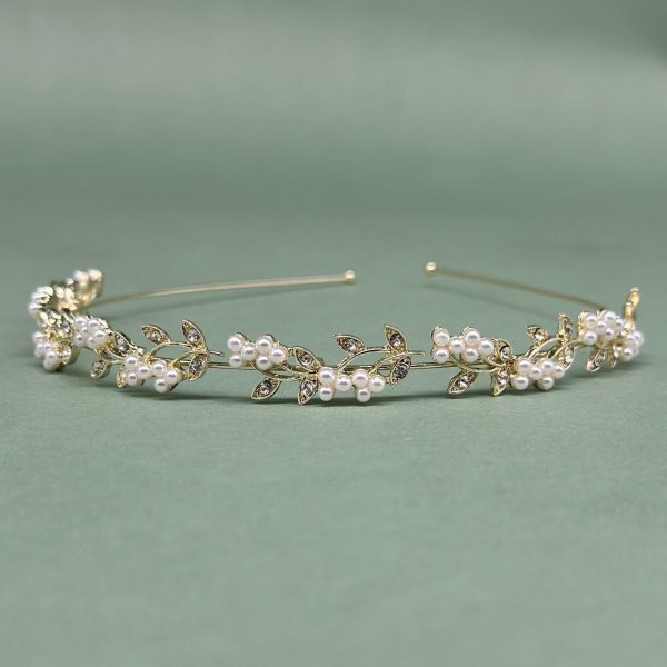 serre tête mariage fin