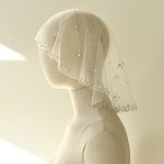 Accessoire mariage voile court