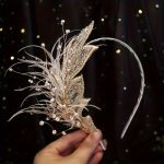 serre tête strass et perles