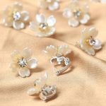 Barrette cheveux mariage fleurs