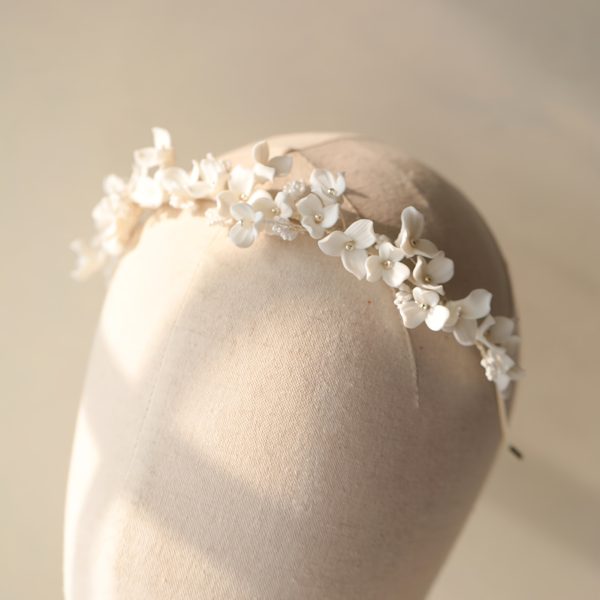 serre tête Mariage avec perles