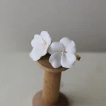 barrette fleur blanche mariage