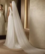voile de mariée long