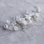 peigne de mariage raffiné