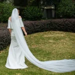 voile long mariage