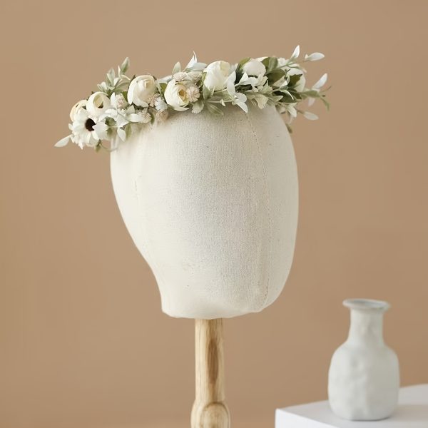 couronne mariage fleurs pivoines