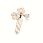 Peigne coiffure mariage fleurs