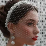 bandeau mariage perles